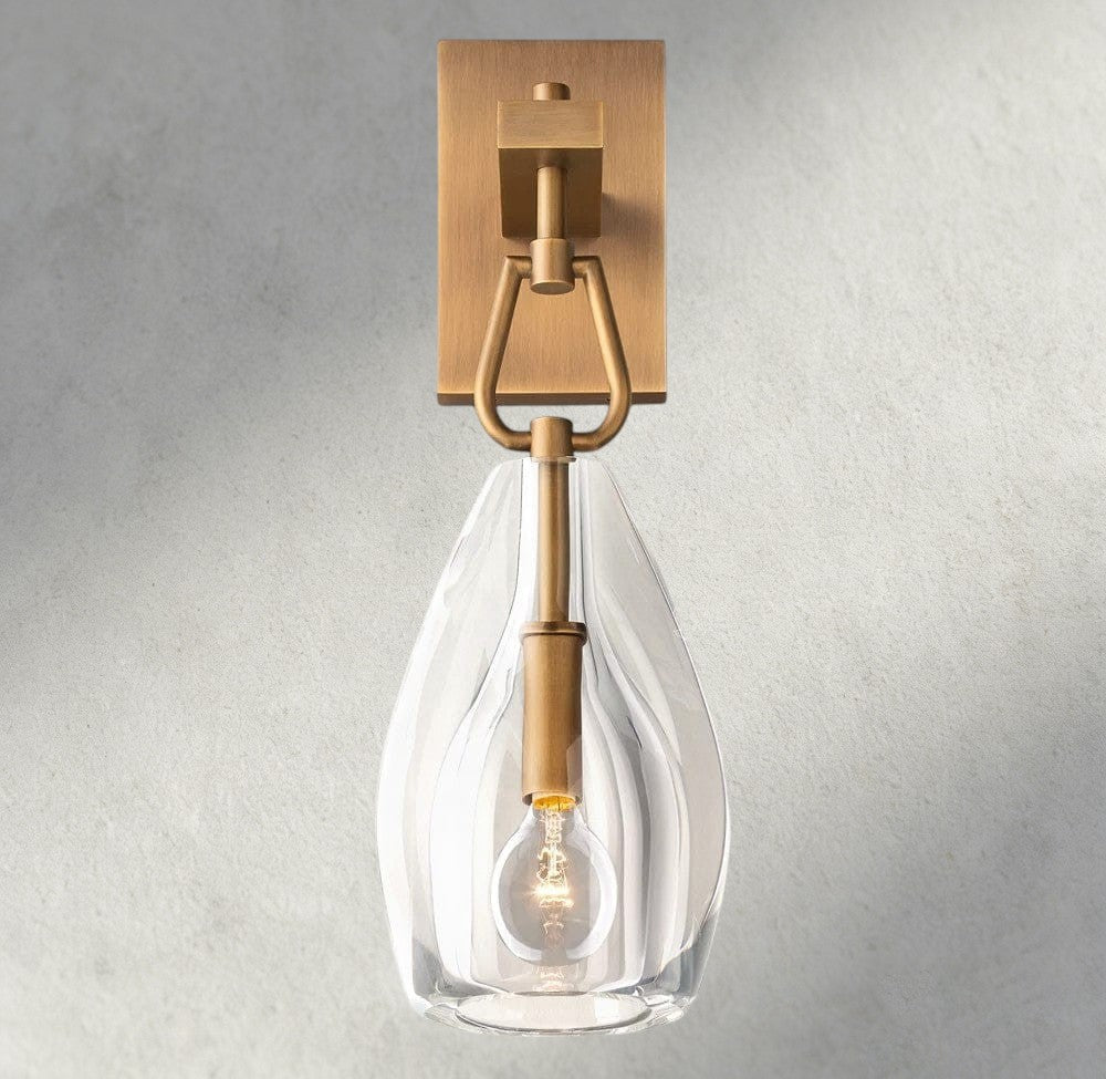 Botanist Flute Sconce-wall sconce-Manorlights