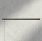 Boule De Cristal Clear Glass Linear Chandelier 48", 60"-Manorlights