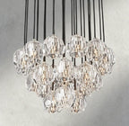 Boule De Cristal Clear/ Smoke Glass Round Cluster Chandelier 14", 19", 24", 30", 40"-Manorlights