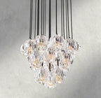 Boule De Cristal Clear/ Smoke Glass Round Cluster Chandelier 14", 19", 24", 30", 40"-Manorlights