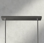 Boule De Cristal Double Linear Chandelier 60"-Manorlights