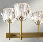 Boule De Cristal Double Linear Chandelier 60"-Manorlights