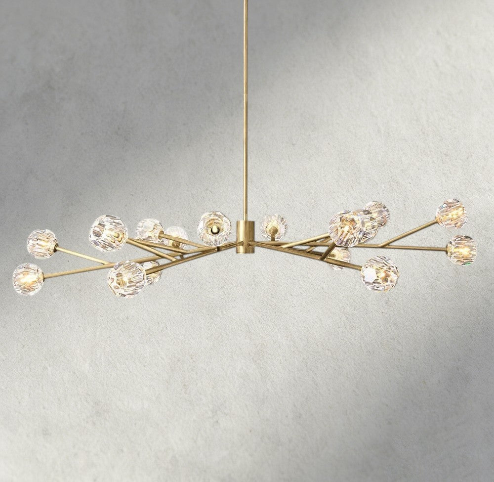 Boule De Cristal Round Chandelier 24", 36", 48", 60", 72"-Manorlights