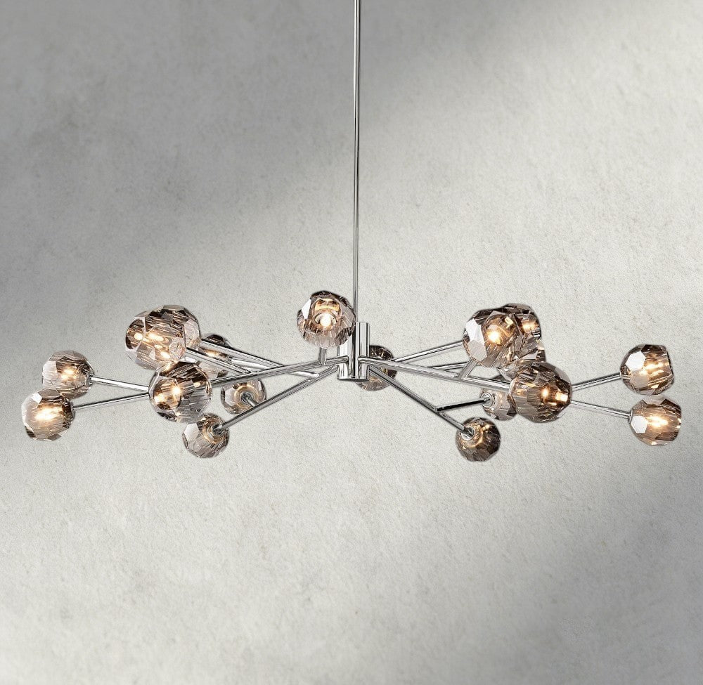 Boule De Cristal Round Chandelier 24", 36", 48", 60", 72"-Manorlights