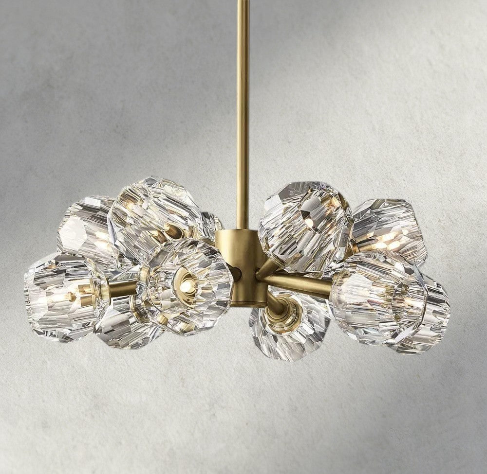 Boule De Cristal Round Chandelier 24", 36", 48", 60", 72"-Manorlights