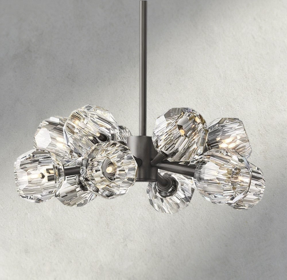 Boule De Cristal Round Chandelier 24", 36", 48", 60", 72"-Manorlights