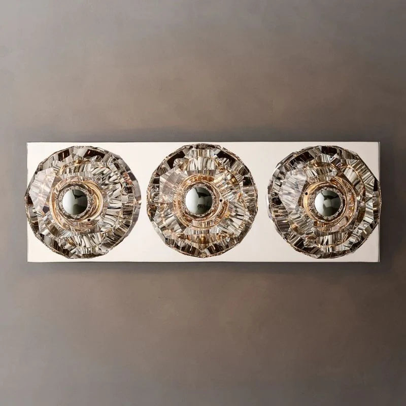 Boule De Crystal Ball Linear Short Wall Sconce