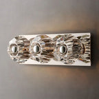 Boule De Crystal Ball Linear Short Wall Sconce-Manorlights