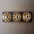 Boule De Crystal Ball Linear Short Wall Sconce-Manorlights
