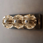 Boule De Crystal Ball Linear Short Wall Sconce-Manorlights