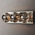 Boule De Crystal Ball Linear Short Wall Sconce-Manorlights