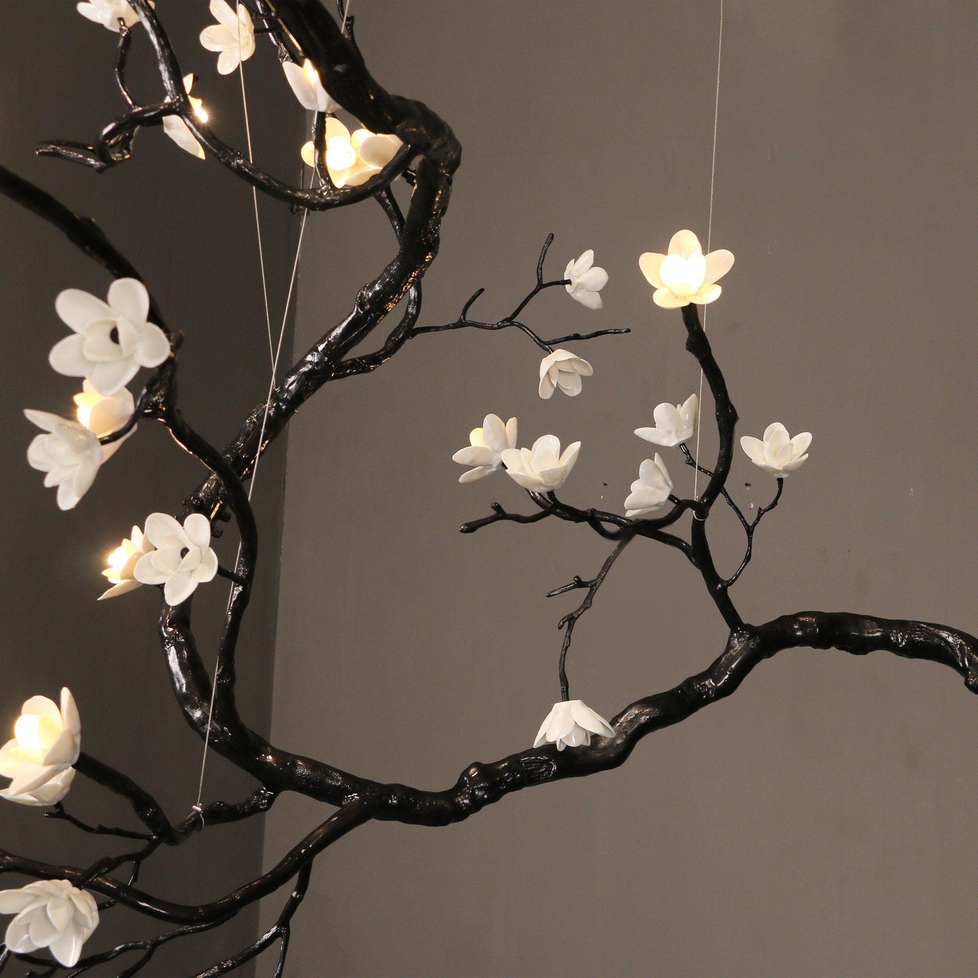 Branch Flower Chandelier-Manorlights