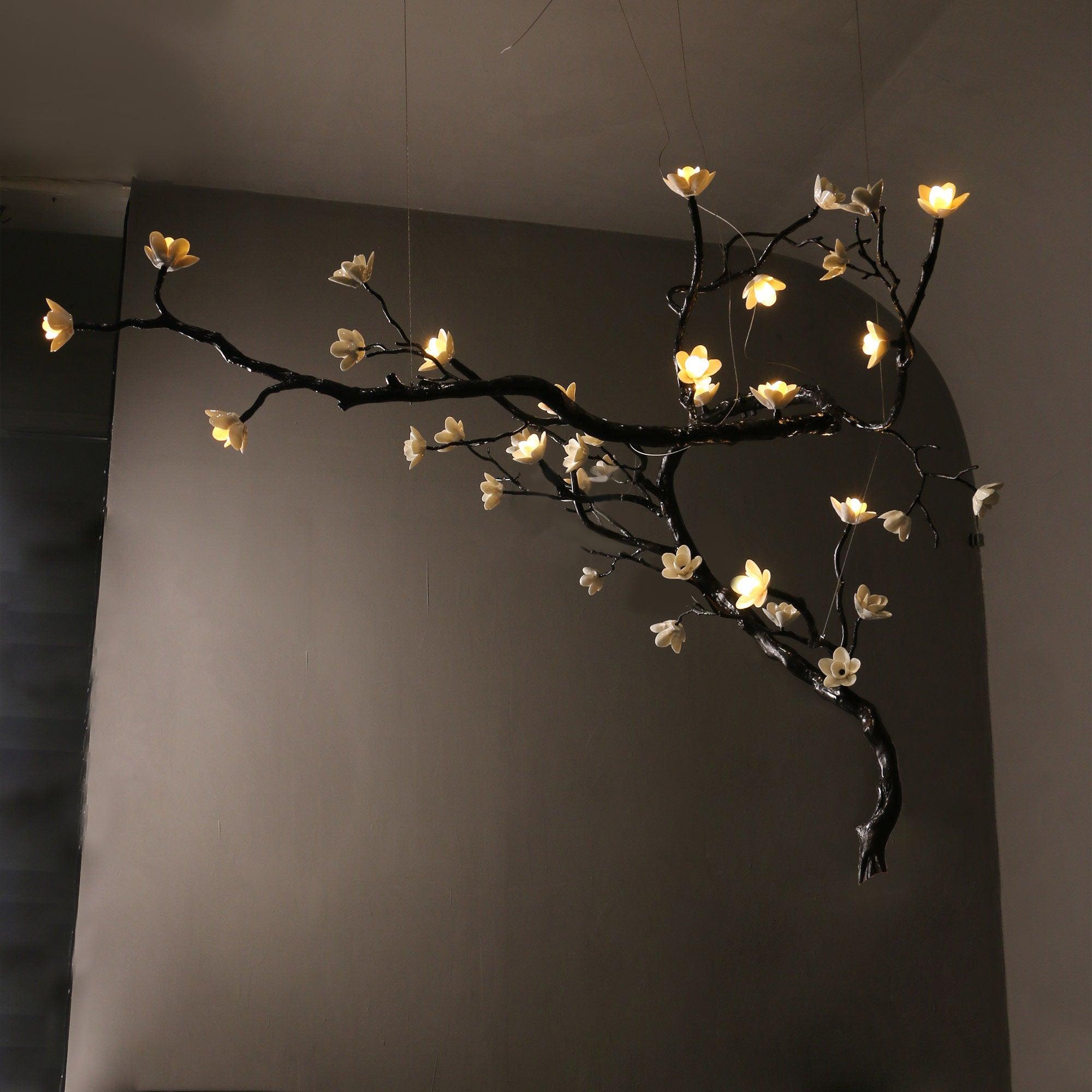 Branch Flower Chandelier-Manorlights