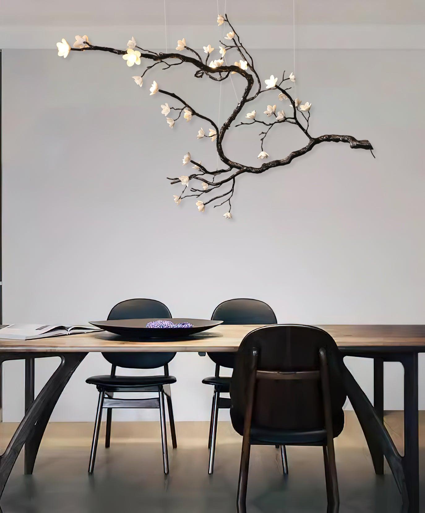 Branch Flower Chandelier-Manorlights