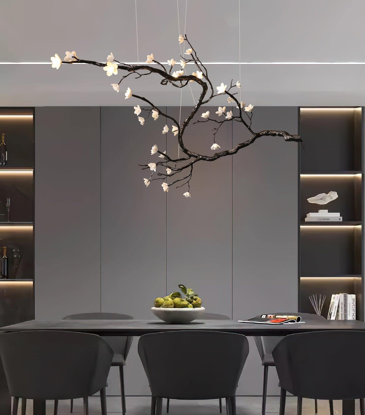 Branch Flower Chandelier-Manorlights
