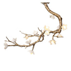 Brass Flower Branch Chandelier-Manorlights