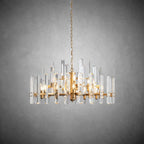 Bonington Crystal Round Chandelier 24"36''48''