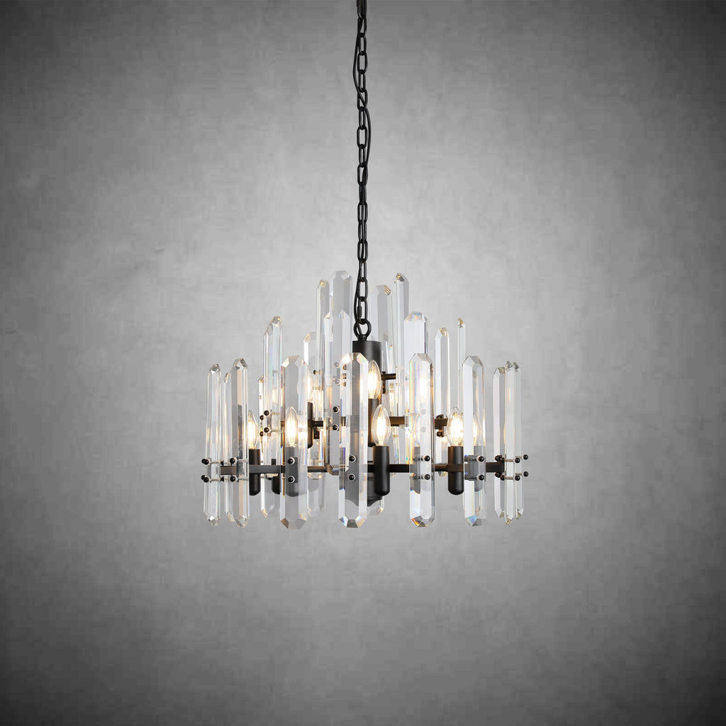 Bonington Crystal Round Chandelier 24"36''48''