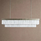 Cameron Rectangular Chandelier 49''59'' - 59''Manorlights