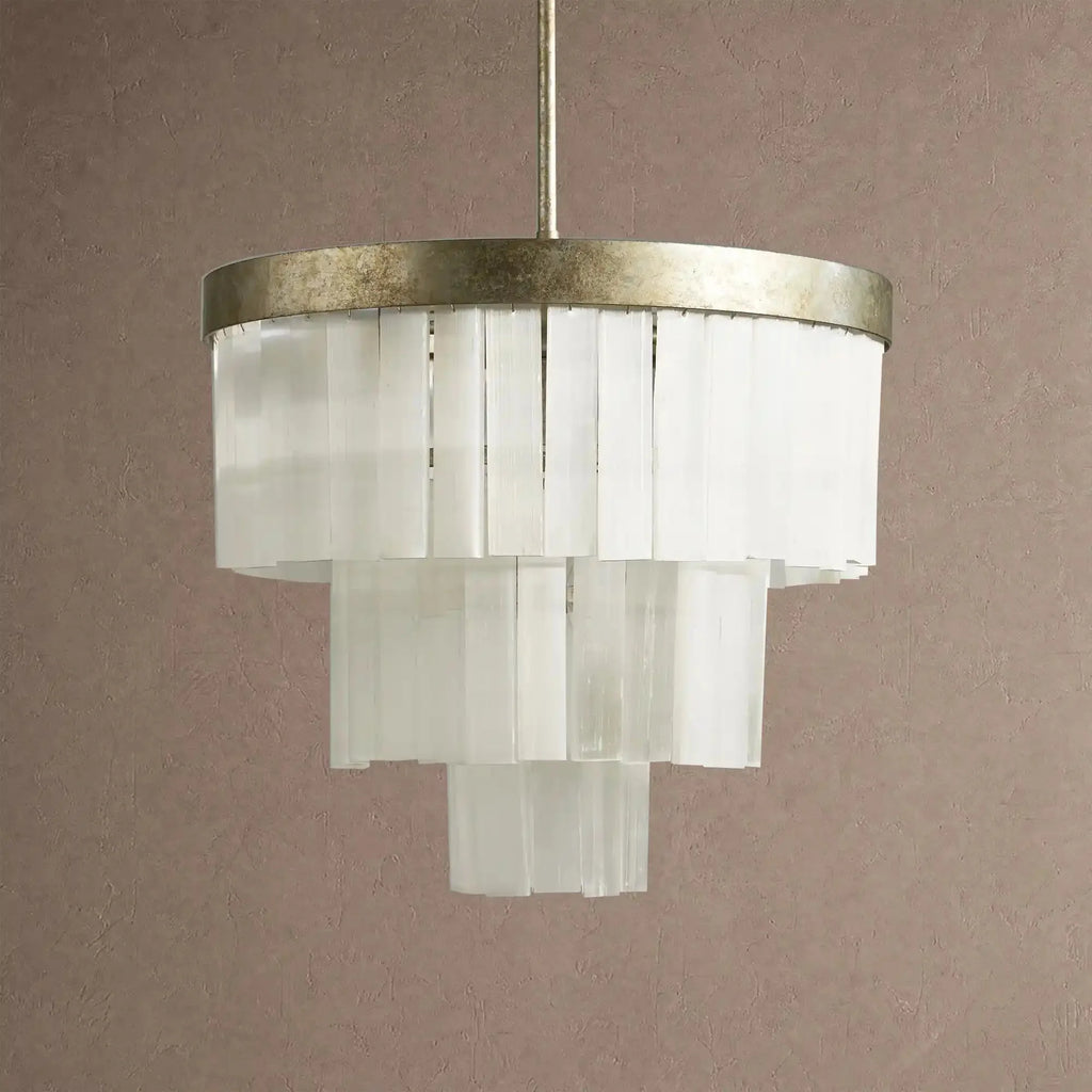 Cameron Round Chandelier 3/4 Tier - 3-TierBlushlighting