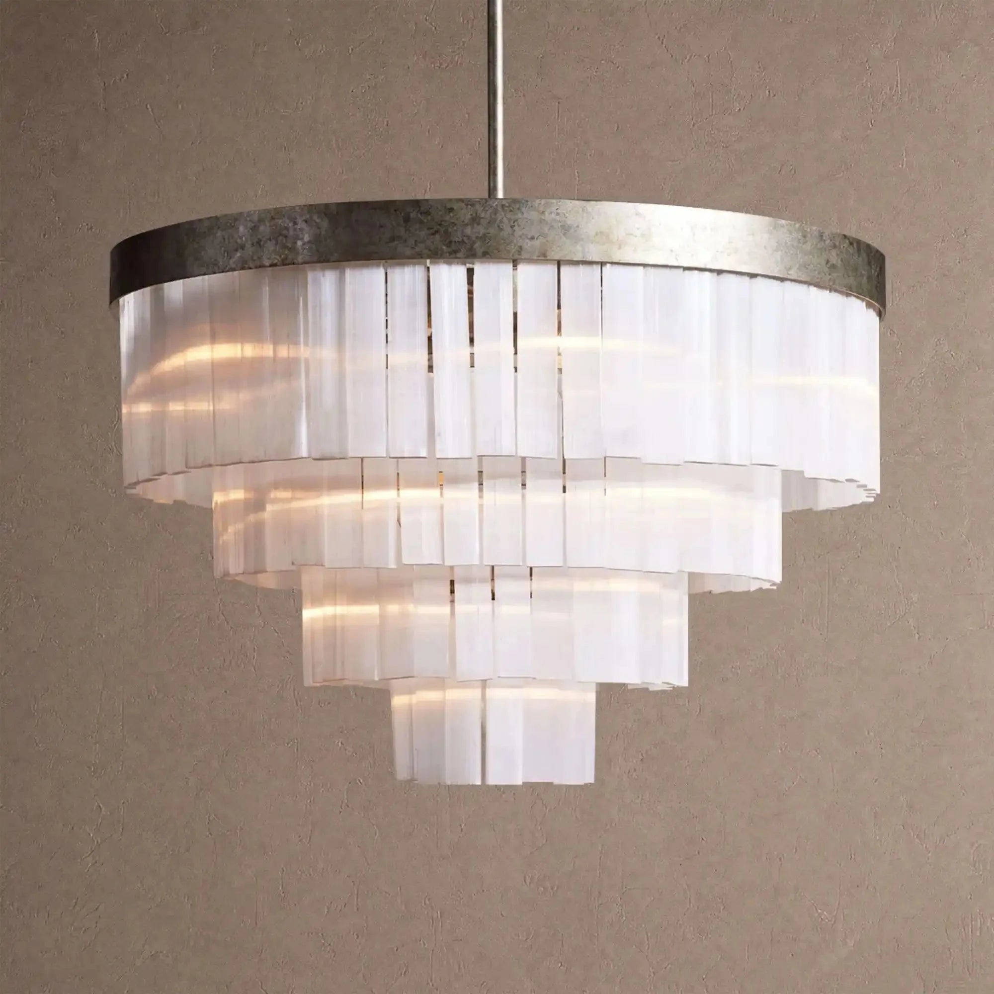 Cameron Round Chandelier 3/4 Tier - 4-TierBlushlighting