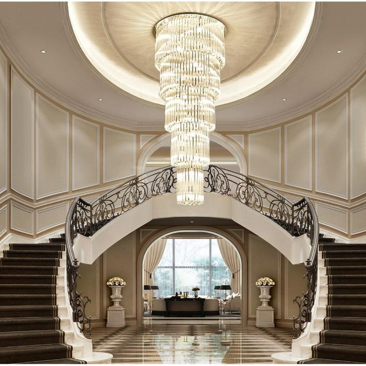Camille Multiple Tier Crystal Chandelier - Diameter( 15.8 in ) x Height ( 39.4 in )3 Layers -  Manorlights