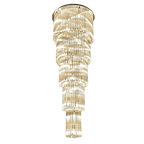 Camille Multiple Tier Crystal Chandelier - Diameter( 15.8 in ) x Height ( 39.4 in )3 Layers -  Manorlights