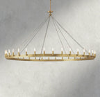 Camino Round Outdoor Chandelier 26", 38", 50", 63", 73"-chandelier-Manorlights