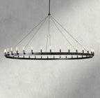 Camino Round Outdoor Chandelier 26", 38", 50", 63", 73"-chandelier-Manorlights