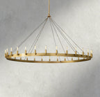 Camino Round Outdoor Chandelier 26", 38", 50", 63", 73"-chandelier-Manorlights