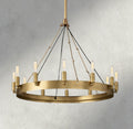 Camino Round Outdoor Chandelier 26", 38", 50", 63", 73"-chandelier-Manorlights