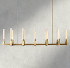 Cannele Linear Chandelier 55", 67"-chandelier-Manorlights