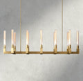Cannele Linear Chandelier 55", 67"-chandelier-Manorlights