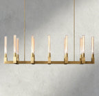Cannele Linear Chandelier 55", 67"-chandelier-Manorlights