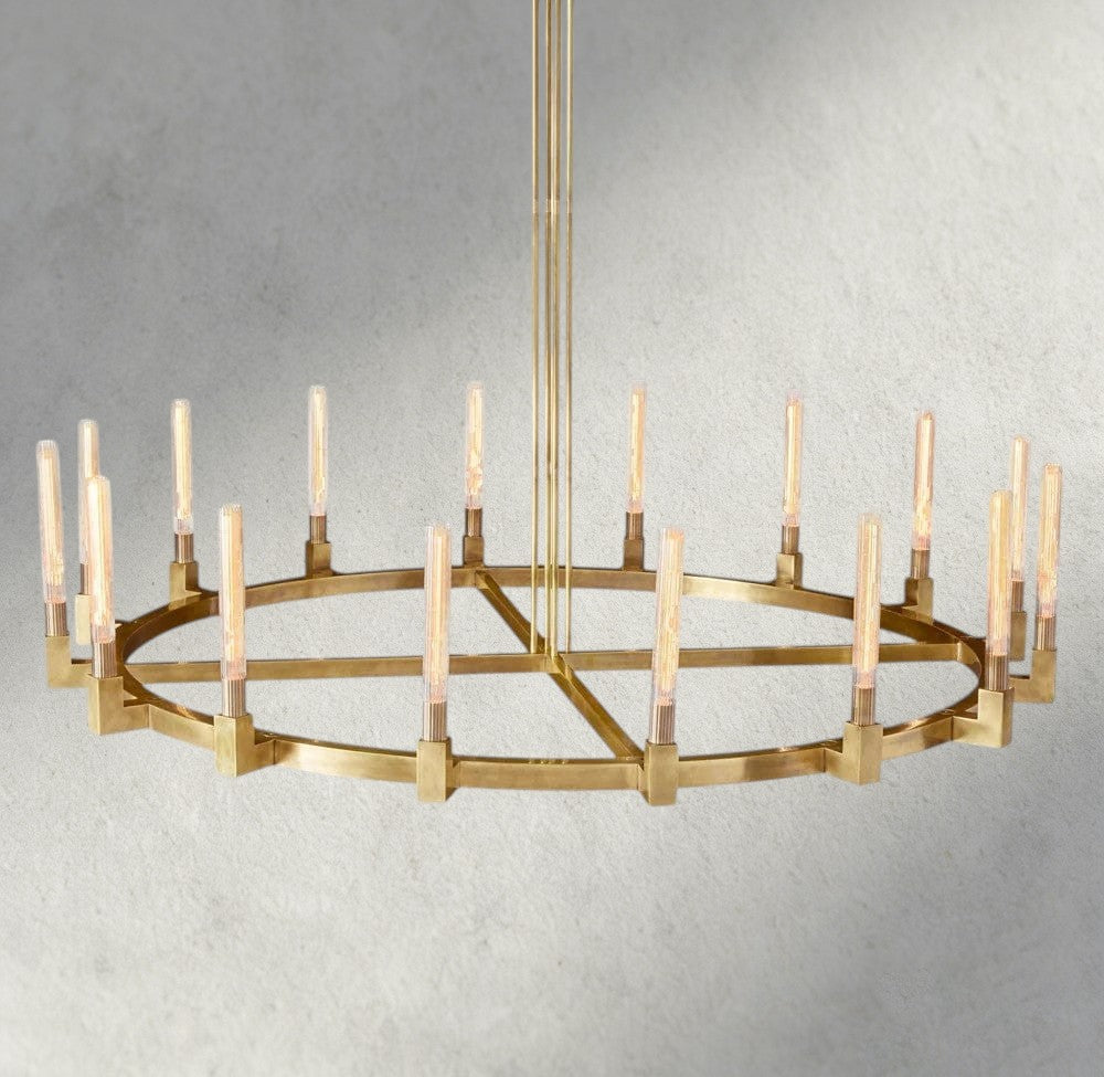 CANNELE ROUND CHANDELIER 36", 48", 60", 72"-chandelier-Manorlights