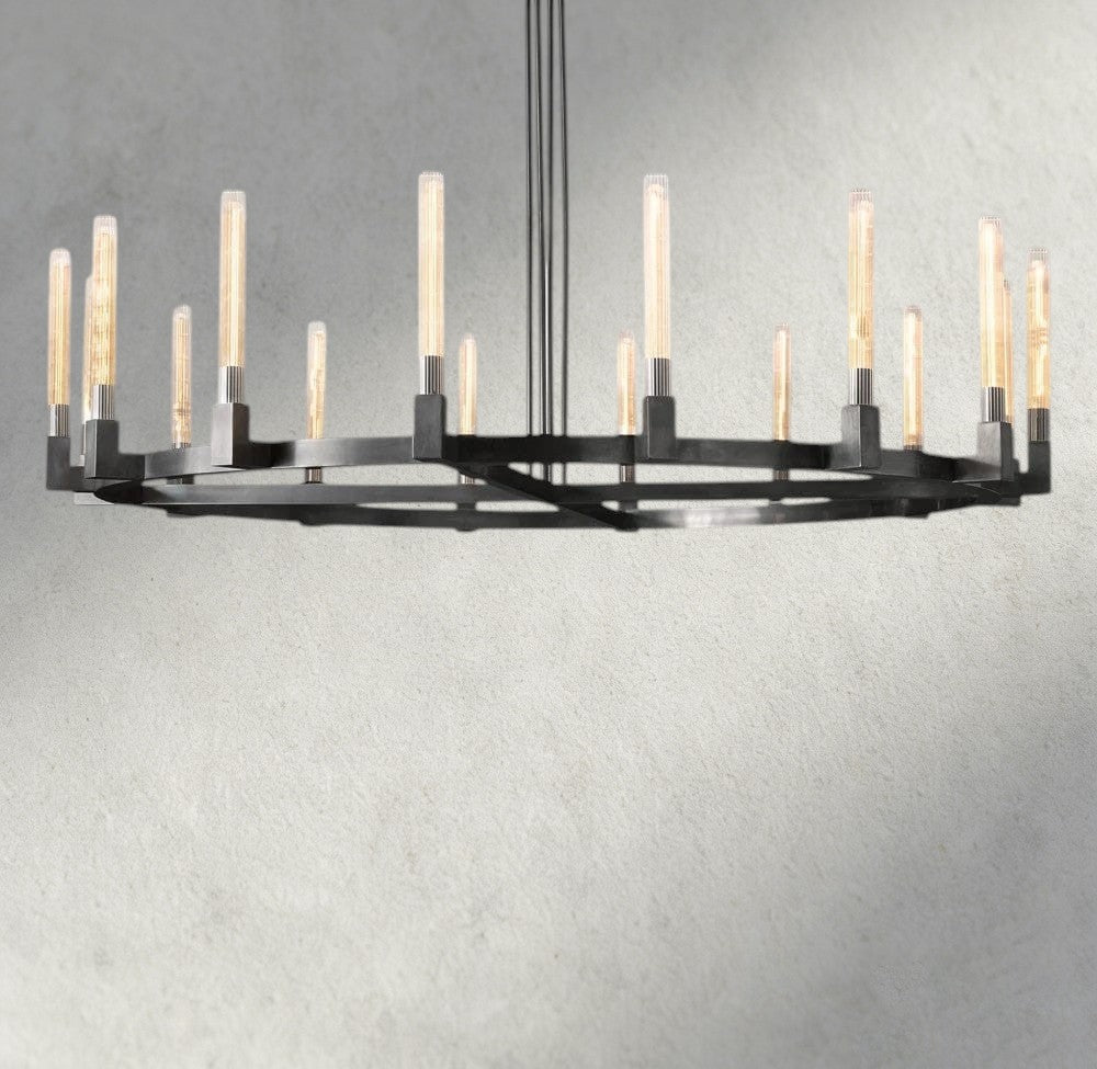 CANNELE ROUND CHANDELIER 36", 48", 60", 72"-chandelier-Manorlights