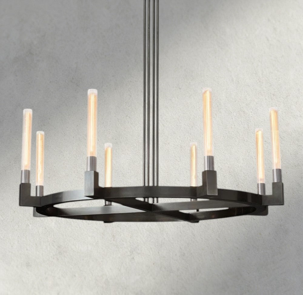 CANNELE ROUND CHANDELIER 36", 48", 60", 72"-chandelier-Manorlights