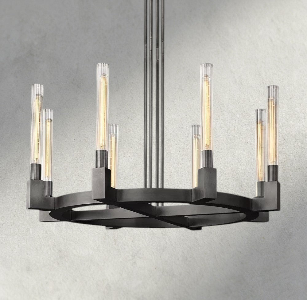 CANNELE ROUND CHANDELIER 36", 48", 60", 72"-chandelier-Manorlights