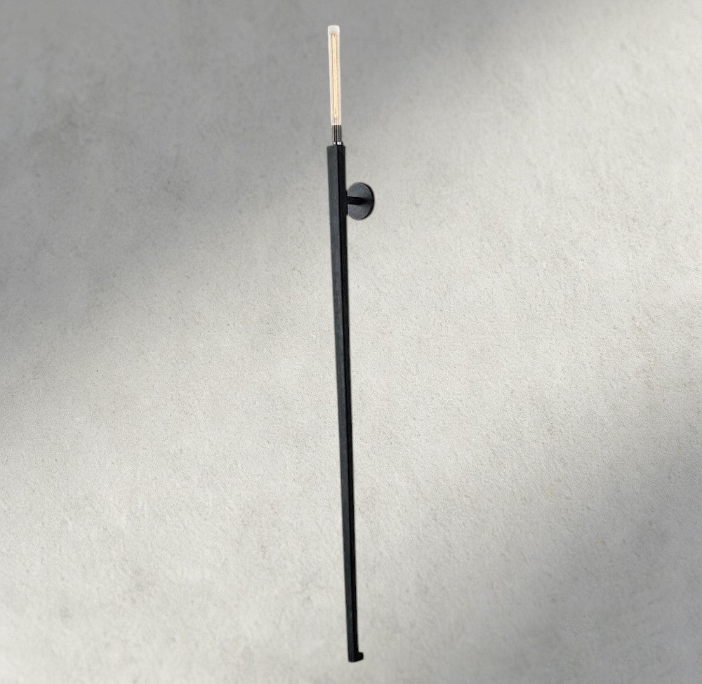 CANNELE TORCH SCONCE 72"-wall sconce-Manorlights