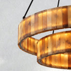 Carey Eterna Alabaster Round Chandelier - 29"Manorlights
