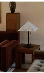 Apex Alabaster Prism Table Lamp - Vakkerlight