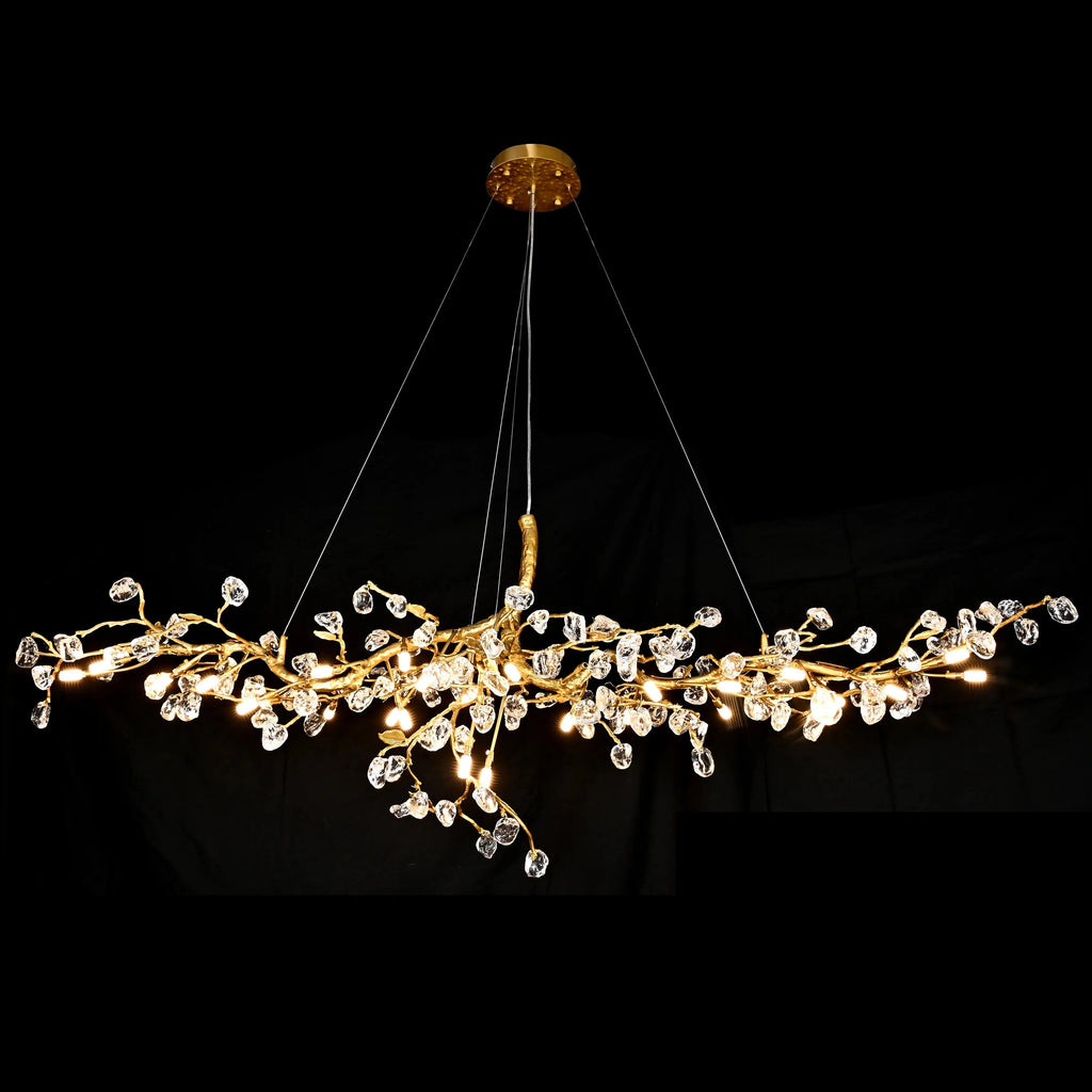Cherry Blossom Branch Tree Chandelier-Manorlights