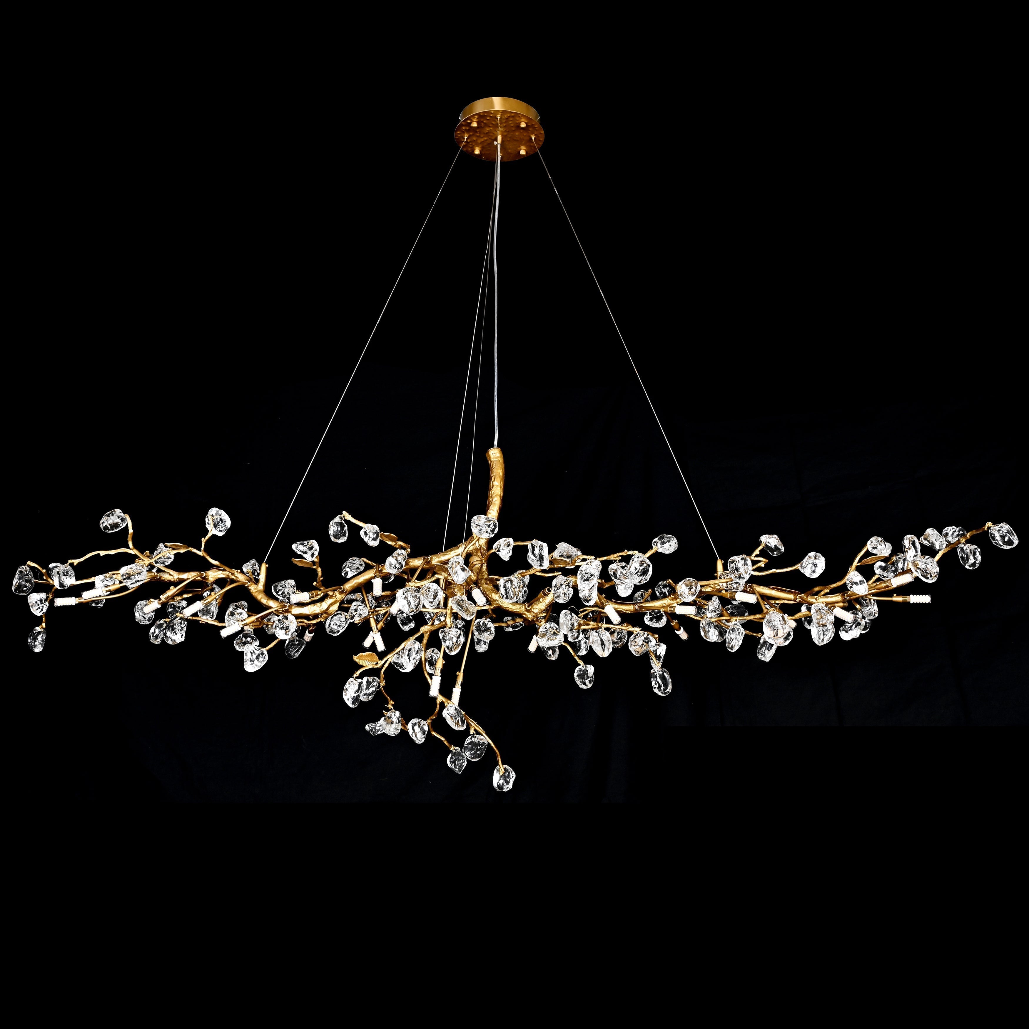 Cherry Blossom Branch Tree Chandelier-Manorlights