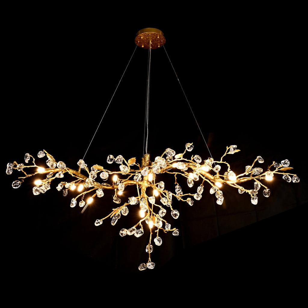 Cherry Blossom Branch Tree Chandelier-Manorlights