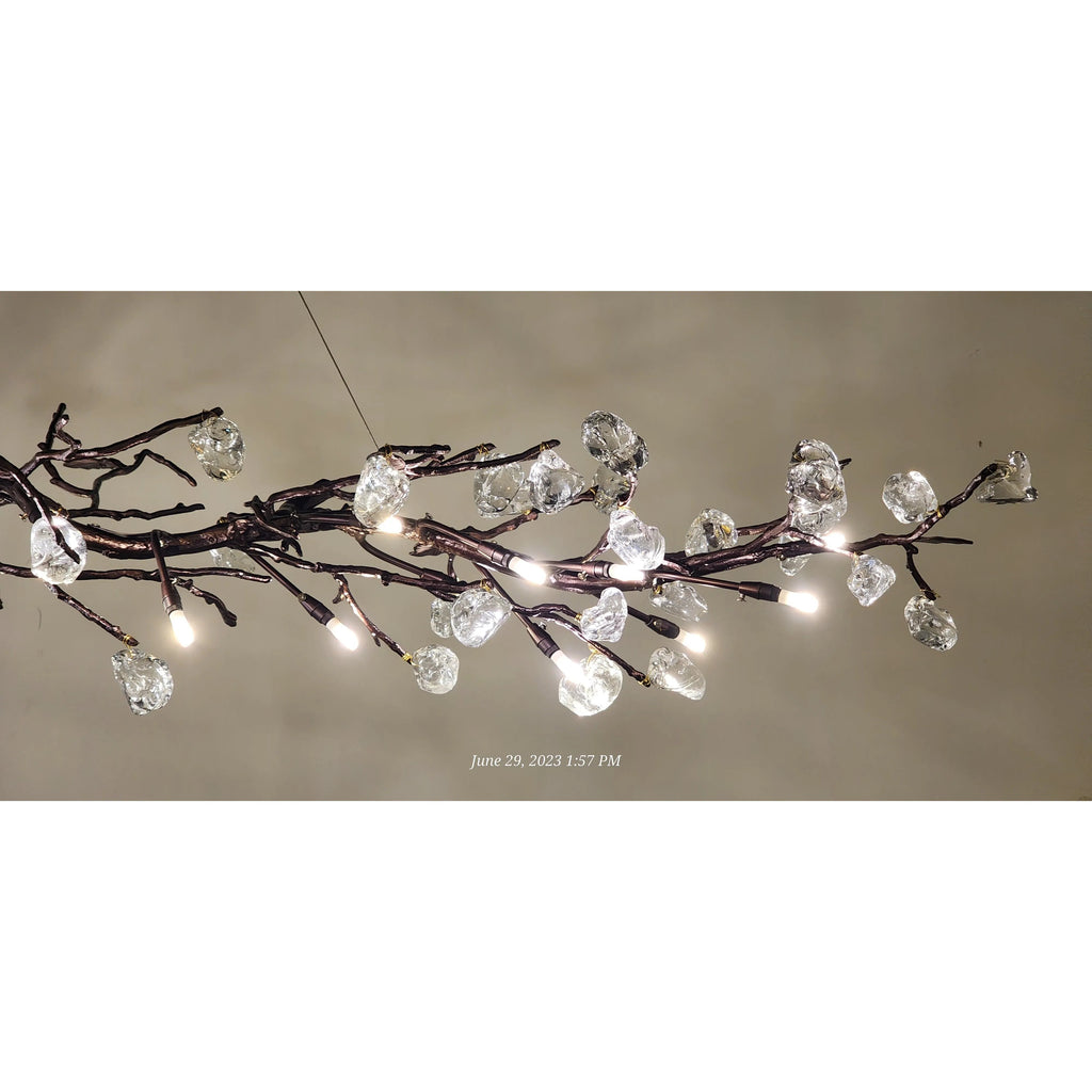 Cherry Blossom Branch Tree Chandelier-Manorlights