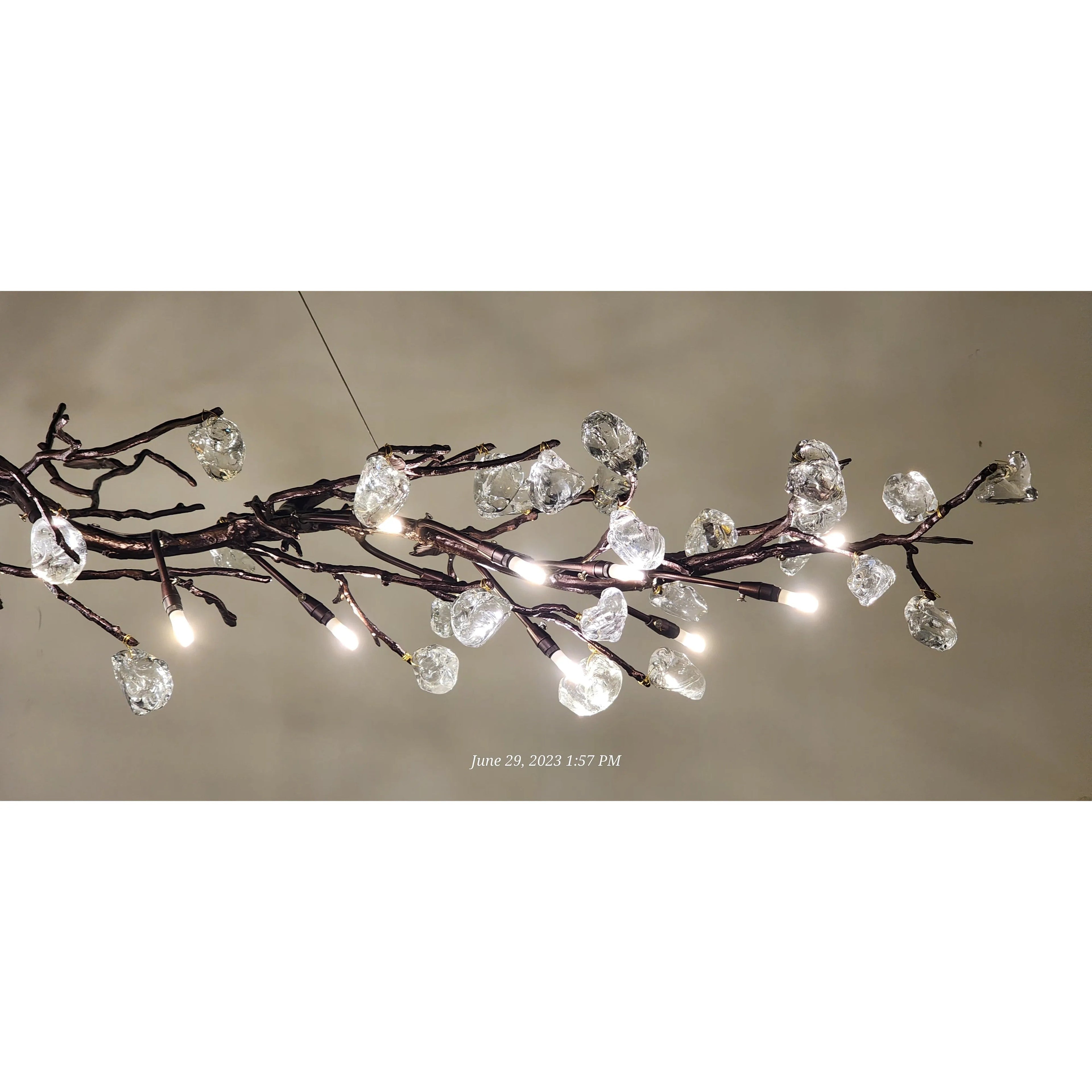 Cherry Blossom Branch Tree Chandelier-Manorlights