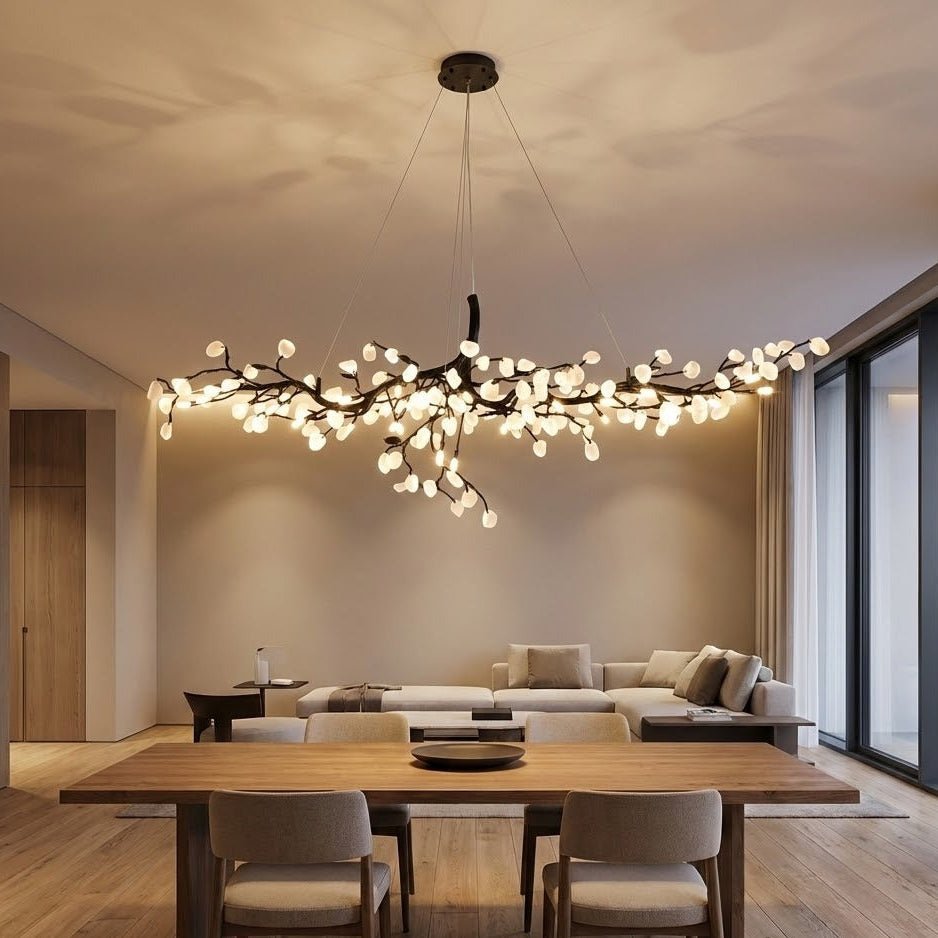 Cherry Blossom Branch Tree Chandelier-Manorlights