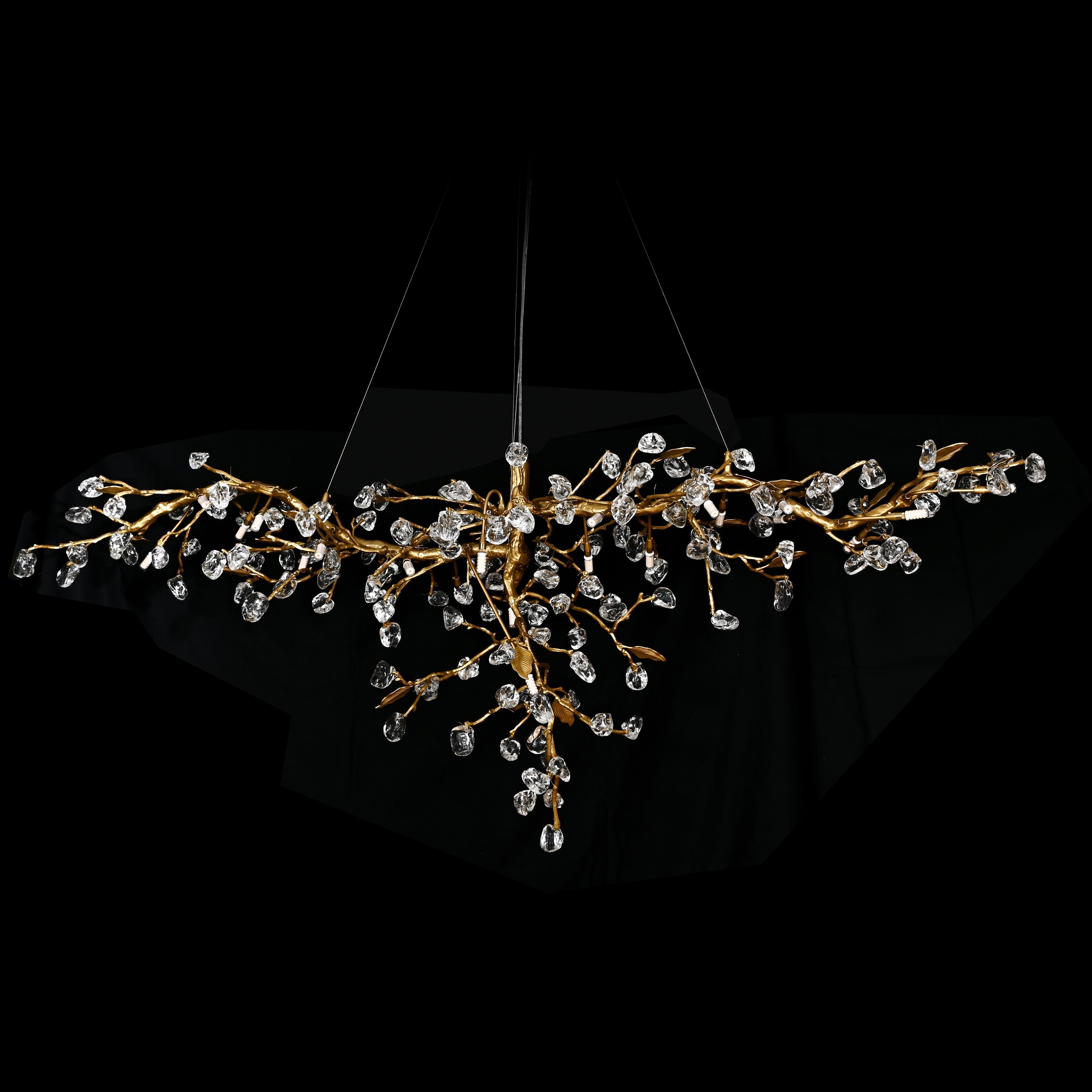 Cherry Blossom Branch Tree Chandelier-Manorlights