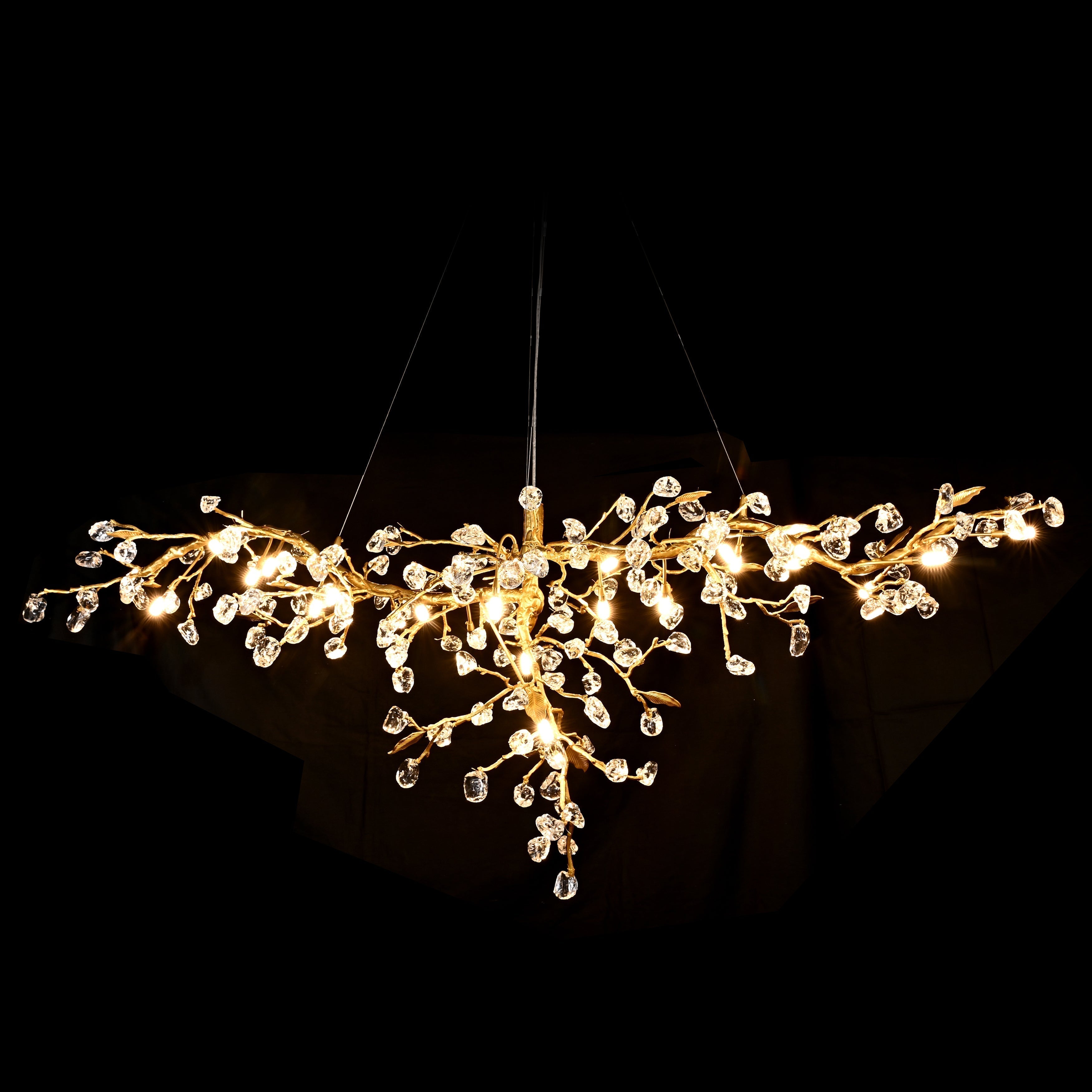 Cherry Blossom Branch Tree Chandelier-Manorlights