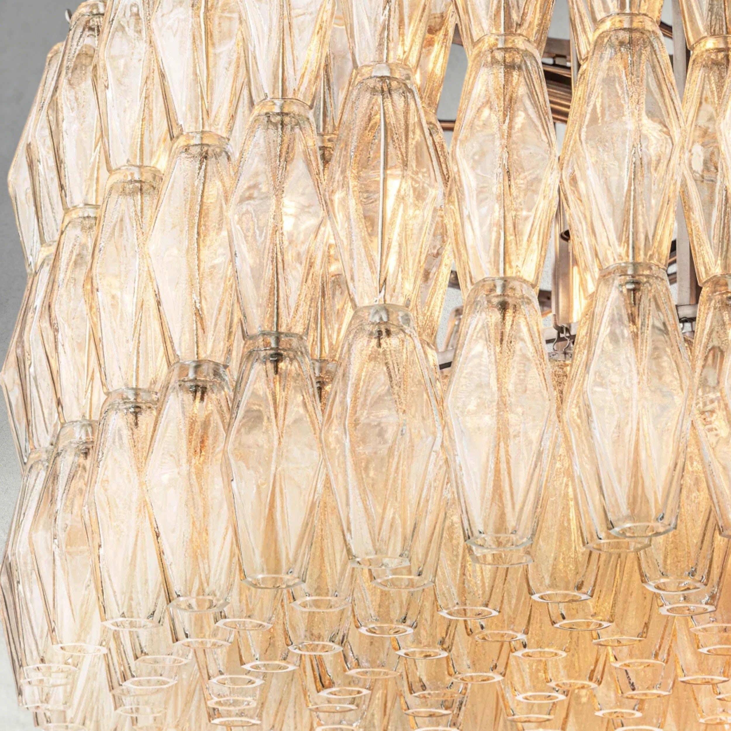 CHIARA CLEAR/ SMOKE GLASS ROUND CHANDELIER 37", 47", 62"-chandelier-Manorlights
